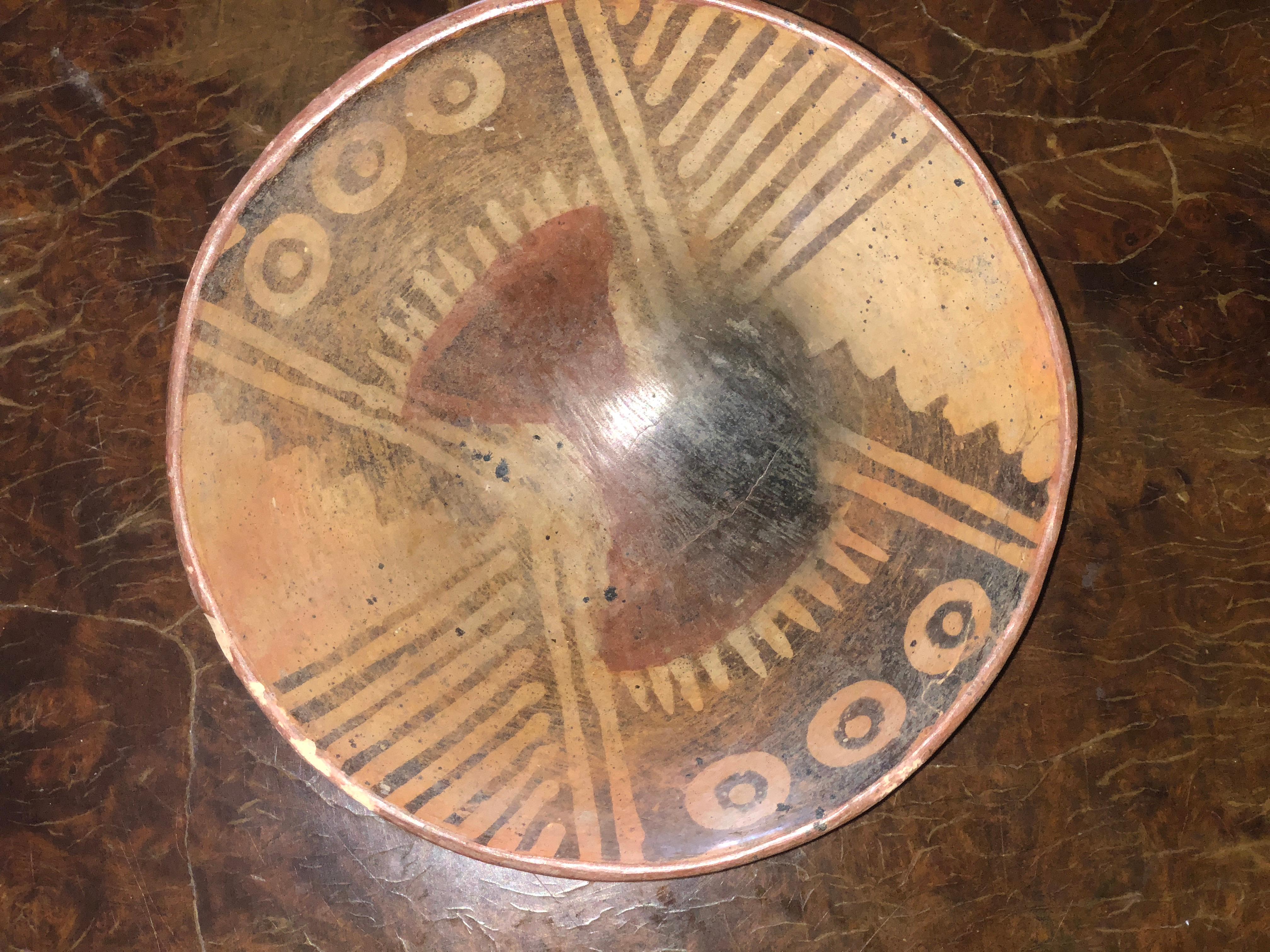 Collection Ancient Egyptian Nileware Niqada Period Predynastic Vessel Bowls For Sale 3