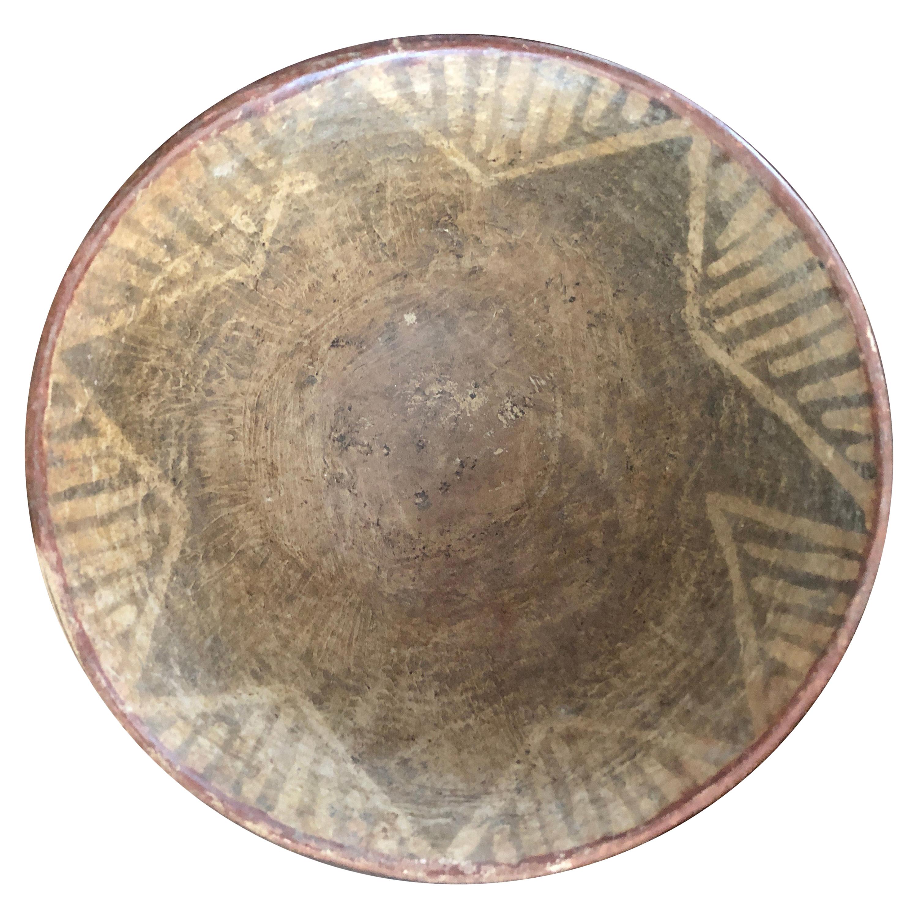 Collection Ancient Egyptian Nileware Niqada Period Predynastic Vessel Bowls For Sale