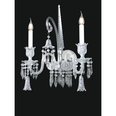 Collection Ballerina Wall Lamp, Metal and Crystal, NCA 200/2 by JAGO