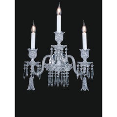 Collection Ballerina Wall Lamp, Metal and Crystal, NCA 200/3 by JAGO