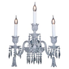 Collection Ballerina Wall Lamp, Metal and Crystal, NCA 200/3 by JAGO