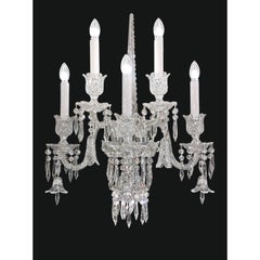 Collection Ballerina Wall Lamp, Metal and Crystal, NCA 200/5 by JAGO