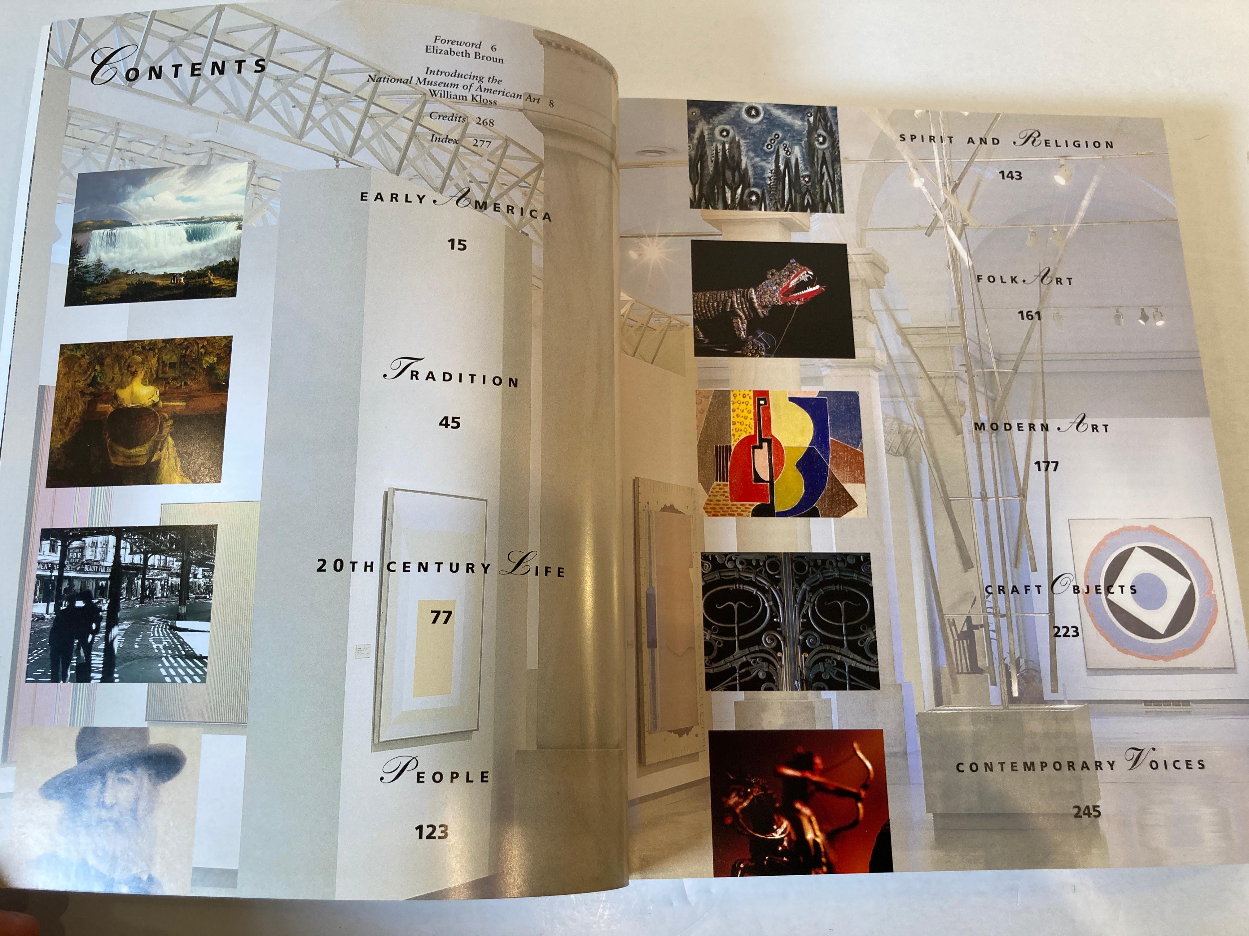 Paper National Museum Of American Art, Smithsonian Institution Art Book 1995 For Sale