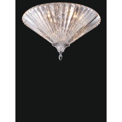Collection Diamante Ceiling Lamp, Metal and Crystal, NCS 212/50 by JAGO