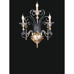 Collection Dubai Wall Lamp, Metal and Crystal, NCA 174 by JAGO