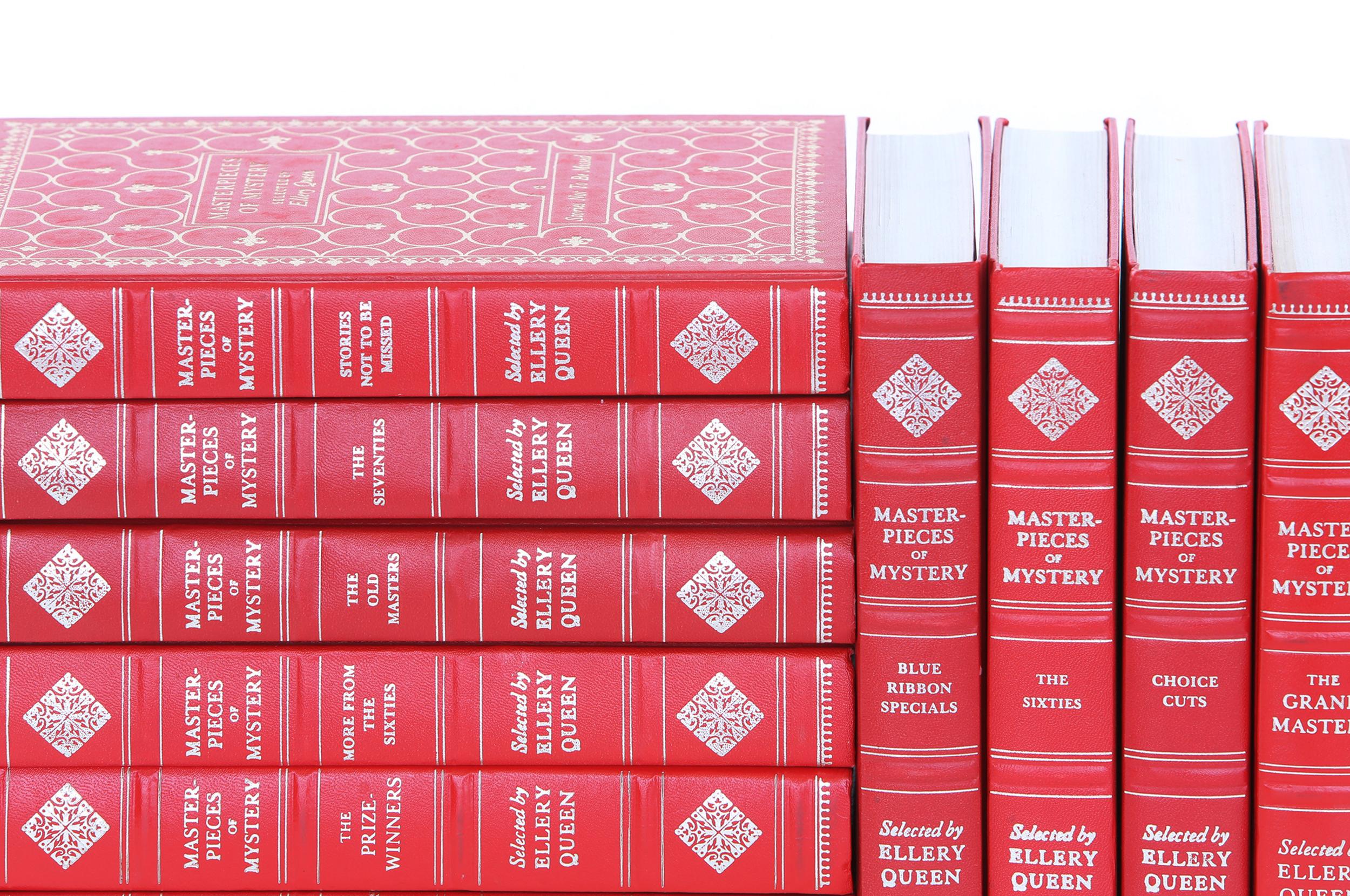 Collection Gilt Leather Bound Books / Twenty Volumes 3