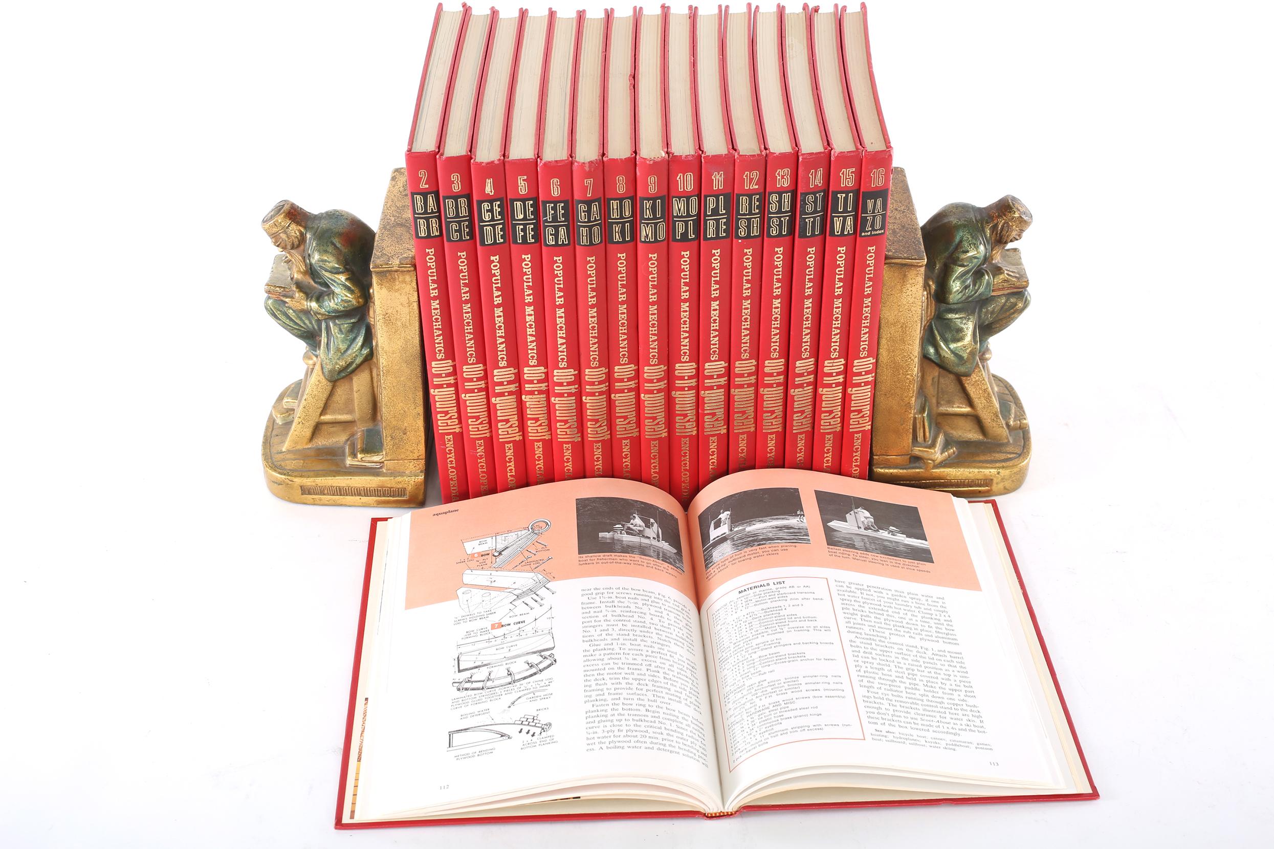 Collection Gilt Leather Bound Library Book Set 3