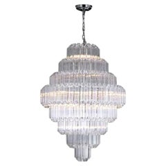 Collection Iceberg Chandelier, Metal and Glass, NCS 185/100 by JAGO
