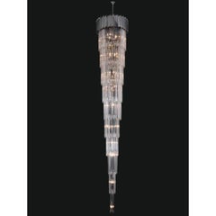 Collection Jupiter Chandelier, Metal and Crystal, NCS 183/10/60 by JAGO
