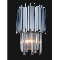 Collection Jupiter Wall Lamp, Metal and Crystal, NCL 127/1 by JAGO