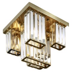 Collection Labirinto Chandelier, Metal and Crystal, NCS 187/1/30 by JAGO