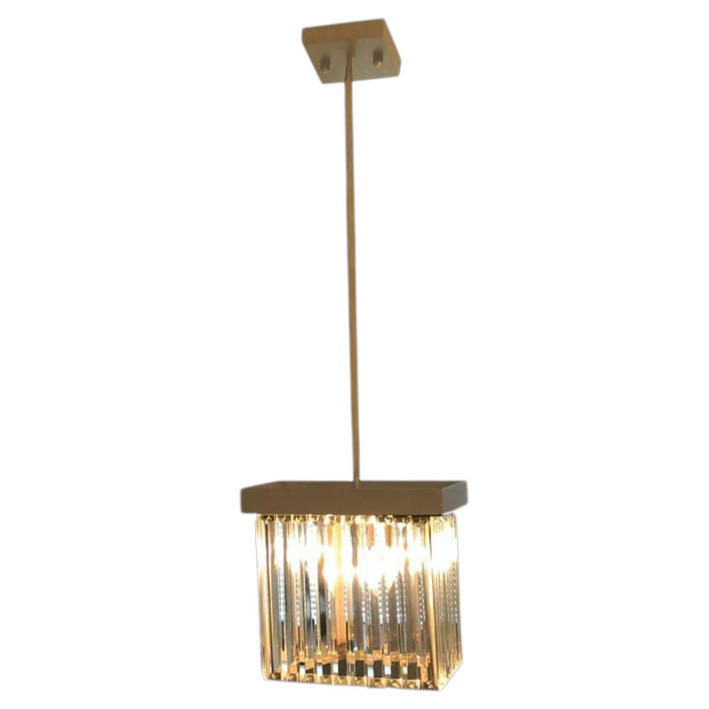 Collection Labirinto Chandelier, Metal and Crystal, NCS 199/1/30 by JAGO For Sale