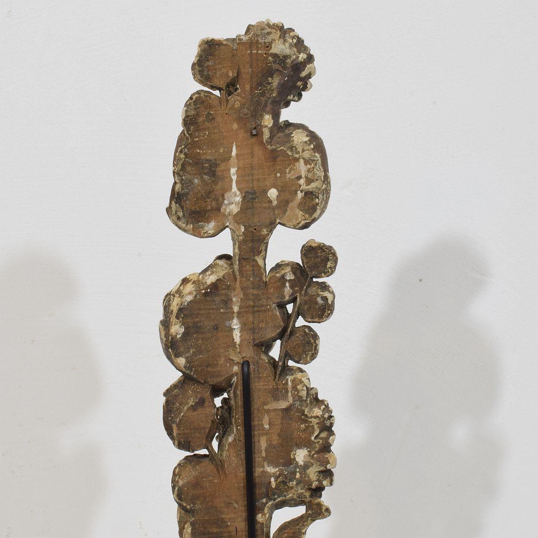 Collection Late 18th Century French Neoclassical Carved Wooden Ornaments For Sale 5
