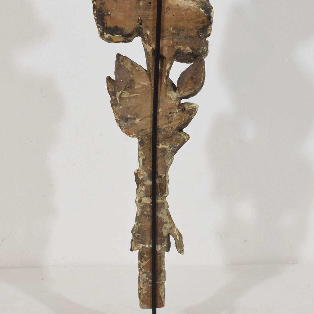Collection Late 18th Century French Neoclassical Carved Wooden Ornaments For Sale 10