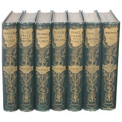 Collection Leather Bound Library Book Set