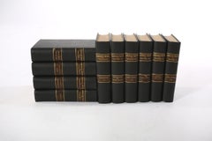 Collection Leather-Bound Library Book Set / Ten