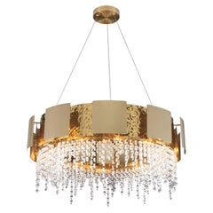 Collezione Marte, lampadario in metallo e cristallo, NCS 521/60 di JAGO