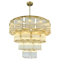 Collection Nettuno Chandelier, Metal and Glass, NCS 066/4 by JAGO