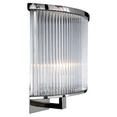 Kollektion „Nettuno“ Wandleuchte, Metall und Glas, NCL 132 von JAGO