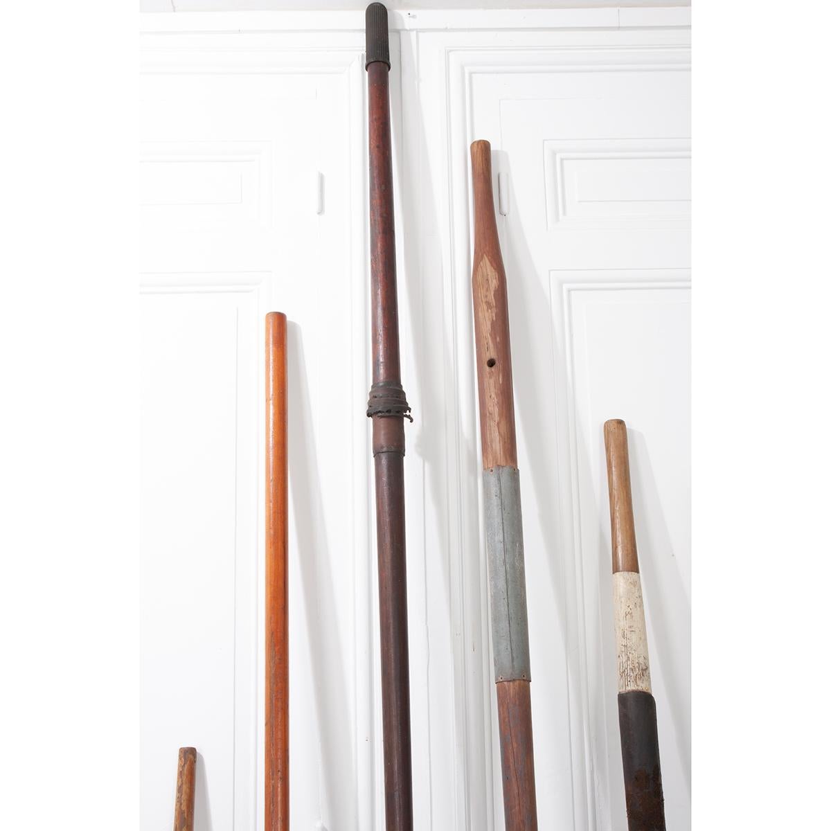 Collection of 10 Vintage Oars 2