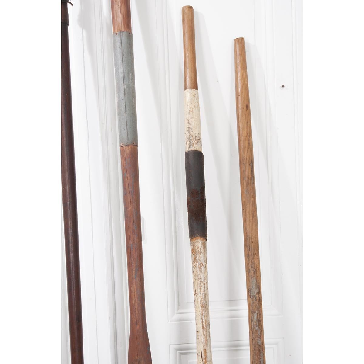 Collection of 10 Vintage Oars 3