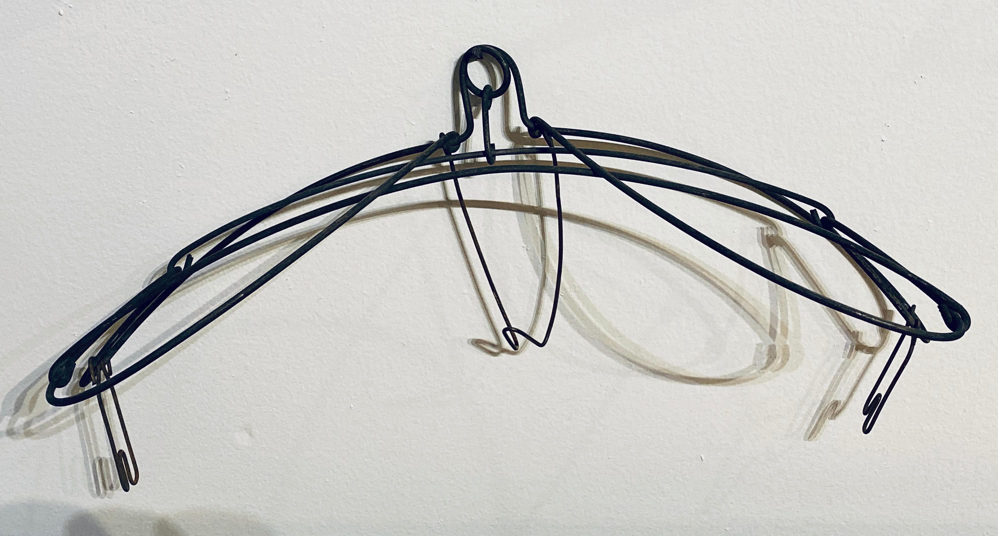 Collection of 11 Antique Wire Hangers 1