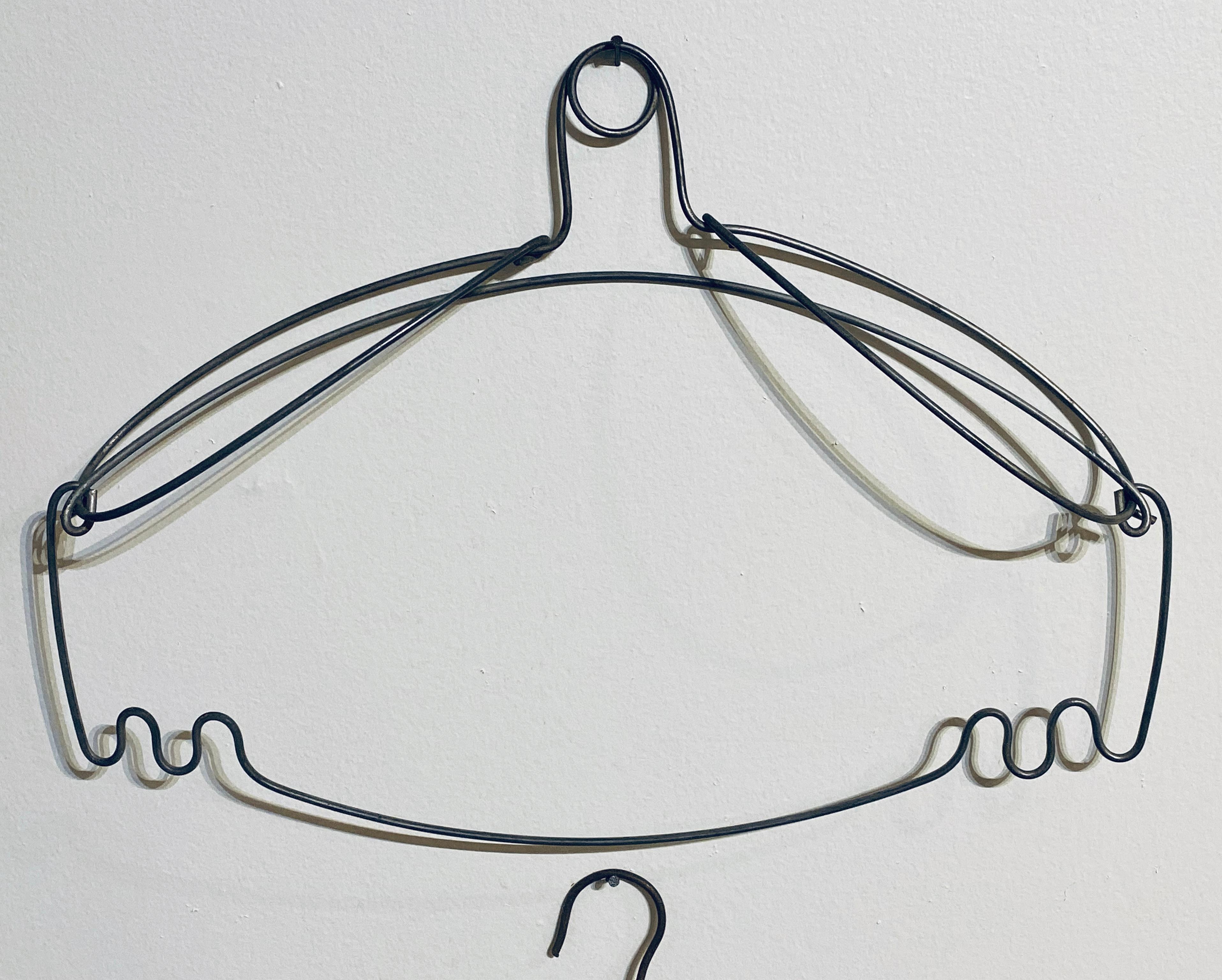 20th Century Collection of 11 Antique Wire Hangers