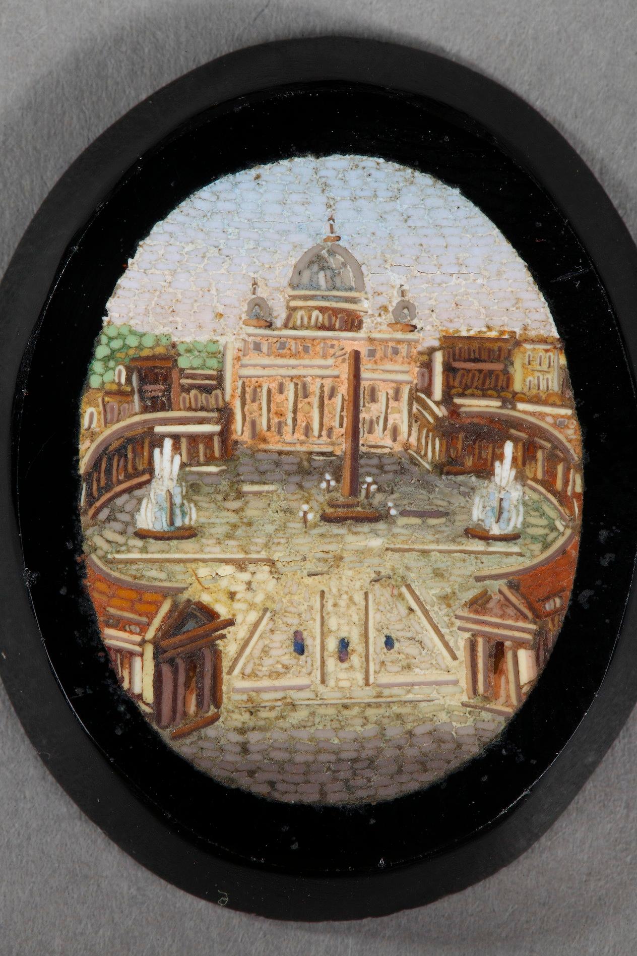 Collection of 11 Empire micromosaics For Sale 8