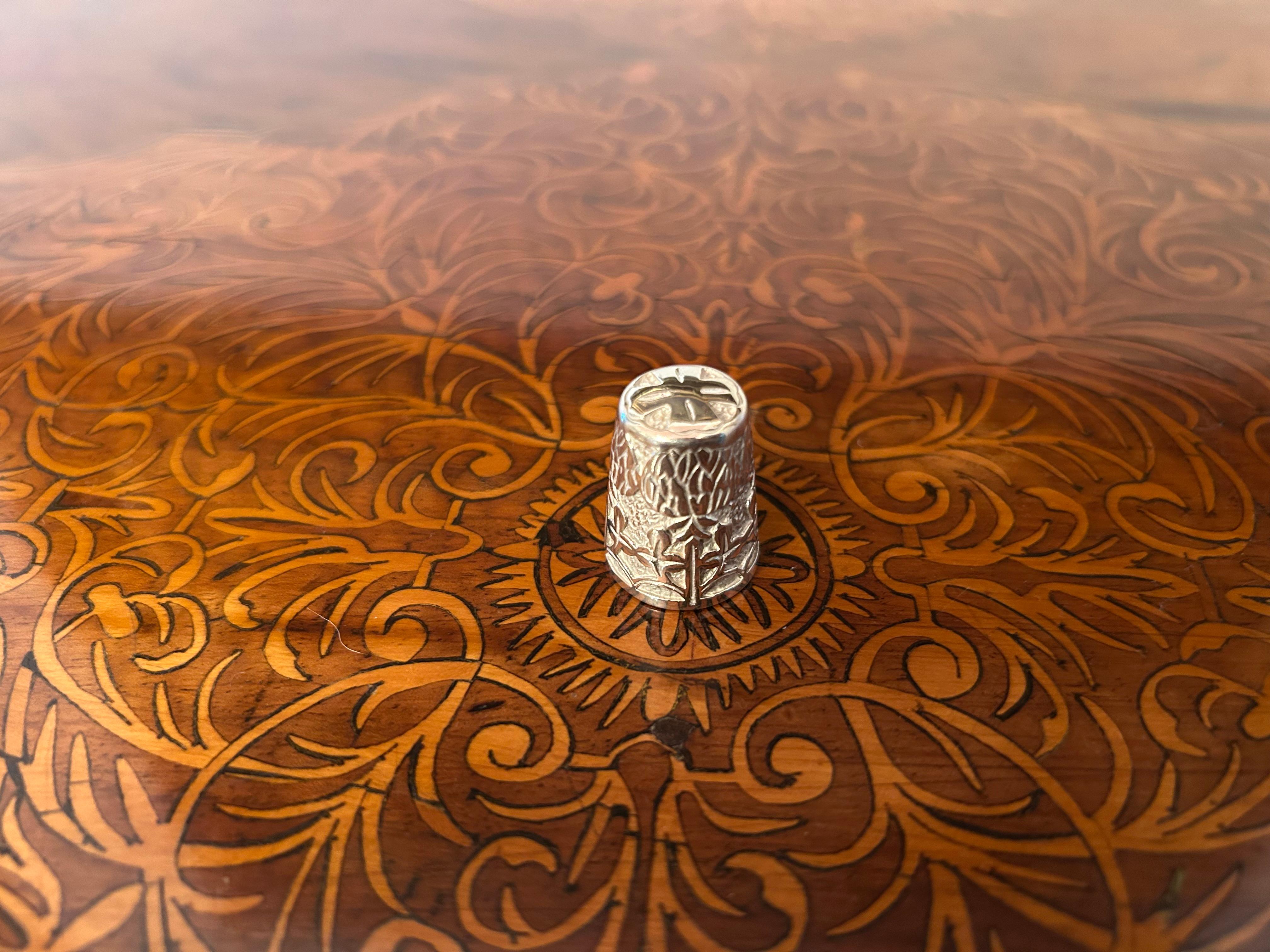 Collection of 11 English Silver Thimbles For Sale 9