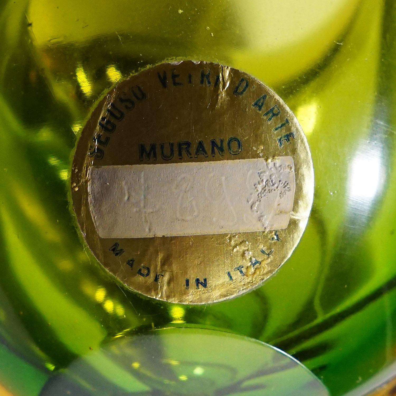 Collection of 11 Murano Art Glass Cornucopia by Seguso 1950s-60s For Sale 6