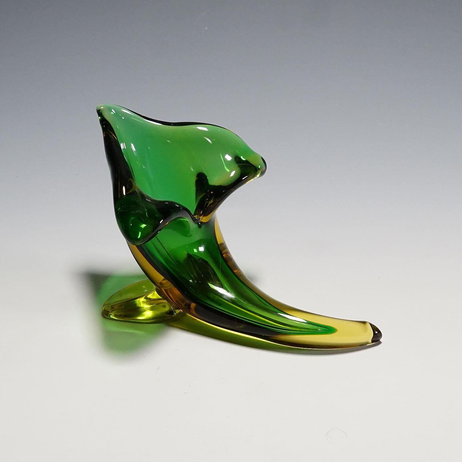 Collection of 11 Murano Art Glass Cornucopia by Seguso 1950s-60s For Sale 2
