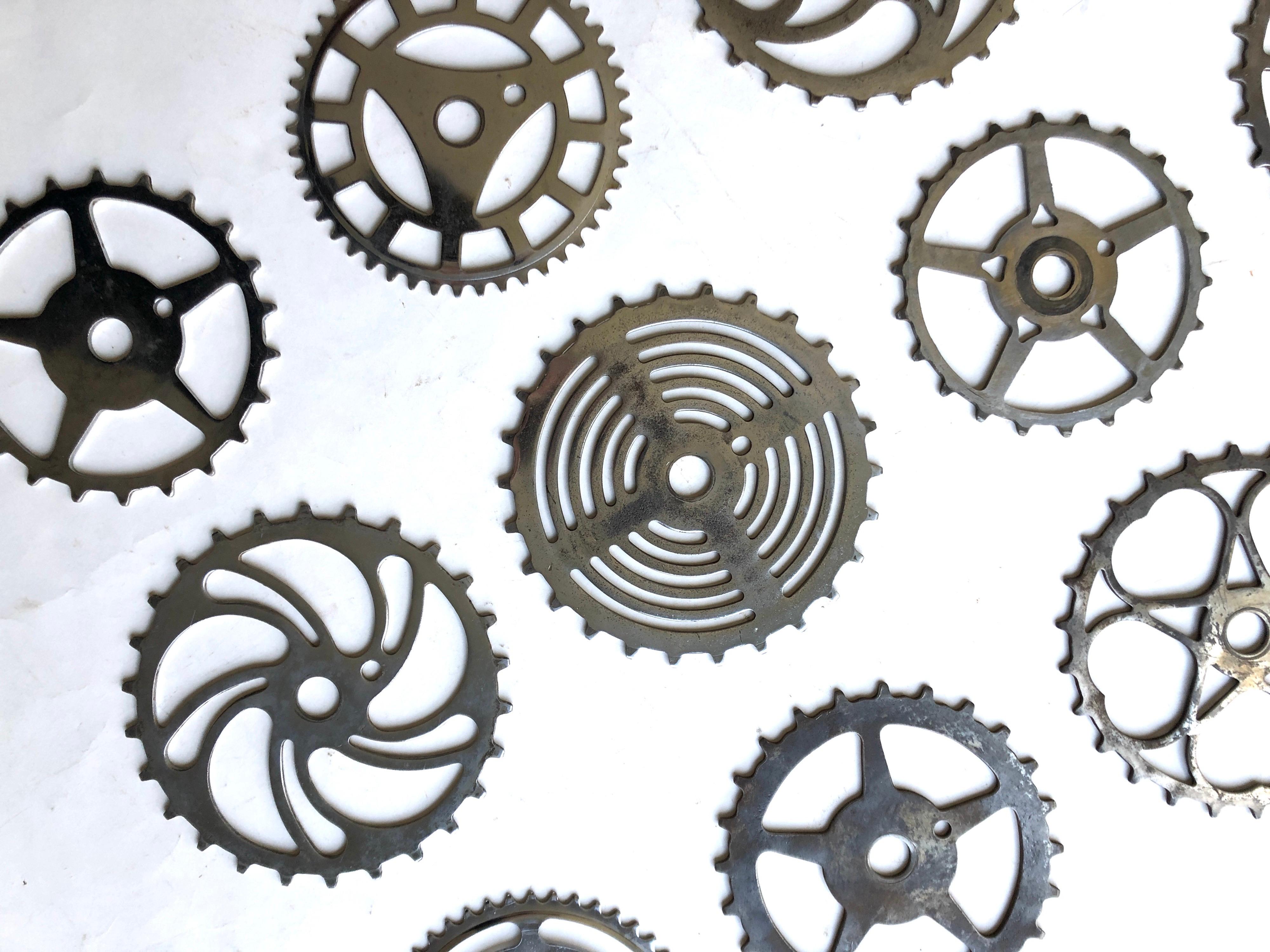 American Collection Of 12 Antique and Vintage Bicycle Sprockets