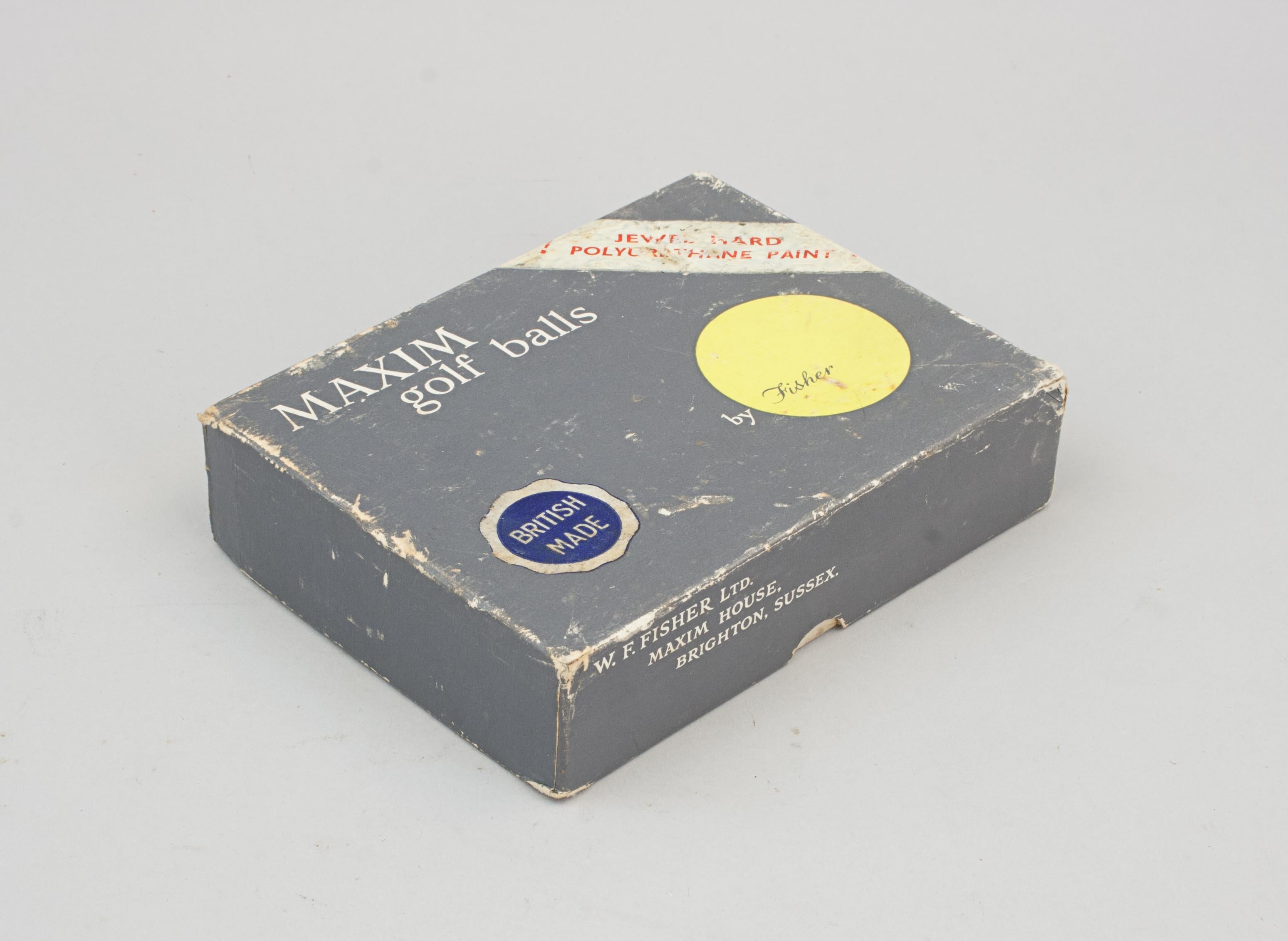 Collection of 12 Original Golf Ball Boxes. Silver King, North Berwick etc. For Sale 3