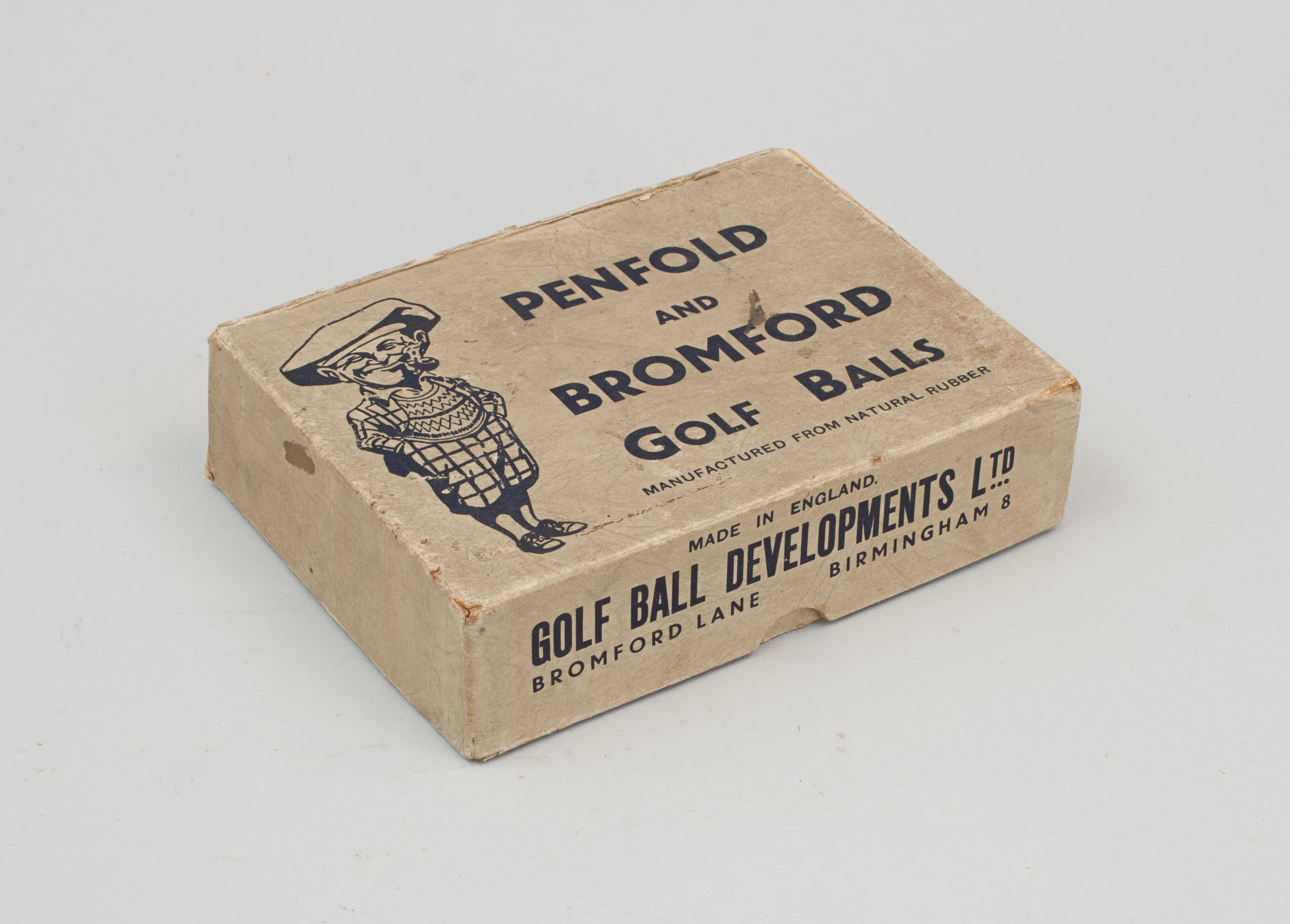 Collection of 12 Original Golf Ball Boxes. Silver King, North Berwick etc. For Sale 6
