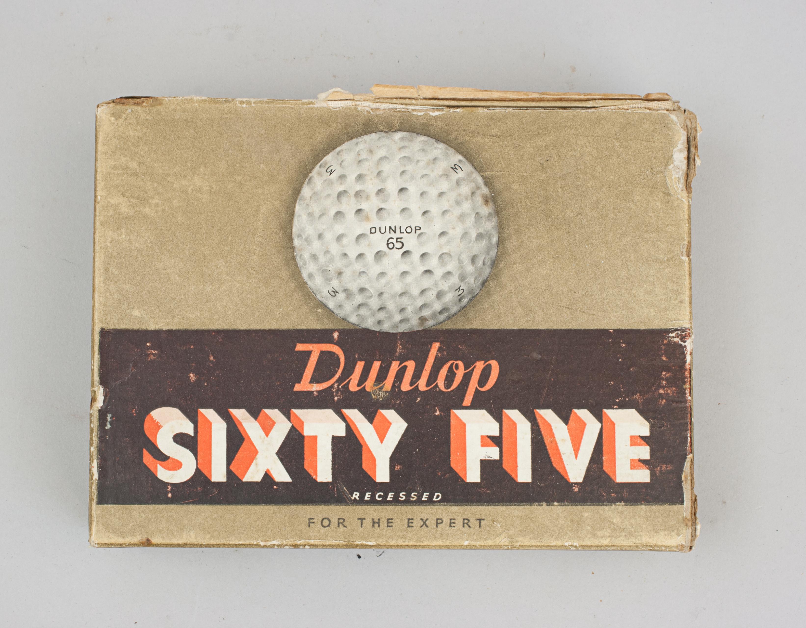 British Collection of 12 Original Golf Ball Boxes. Silver King, North Berwick etc. For Sale
