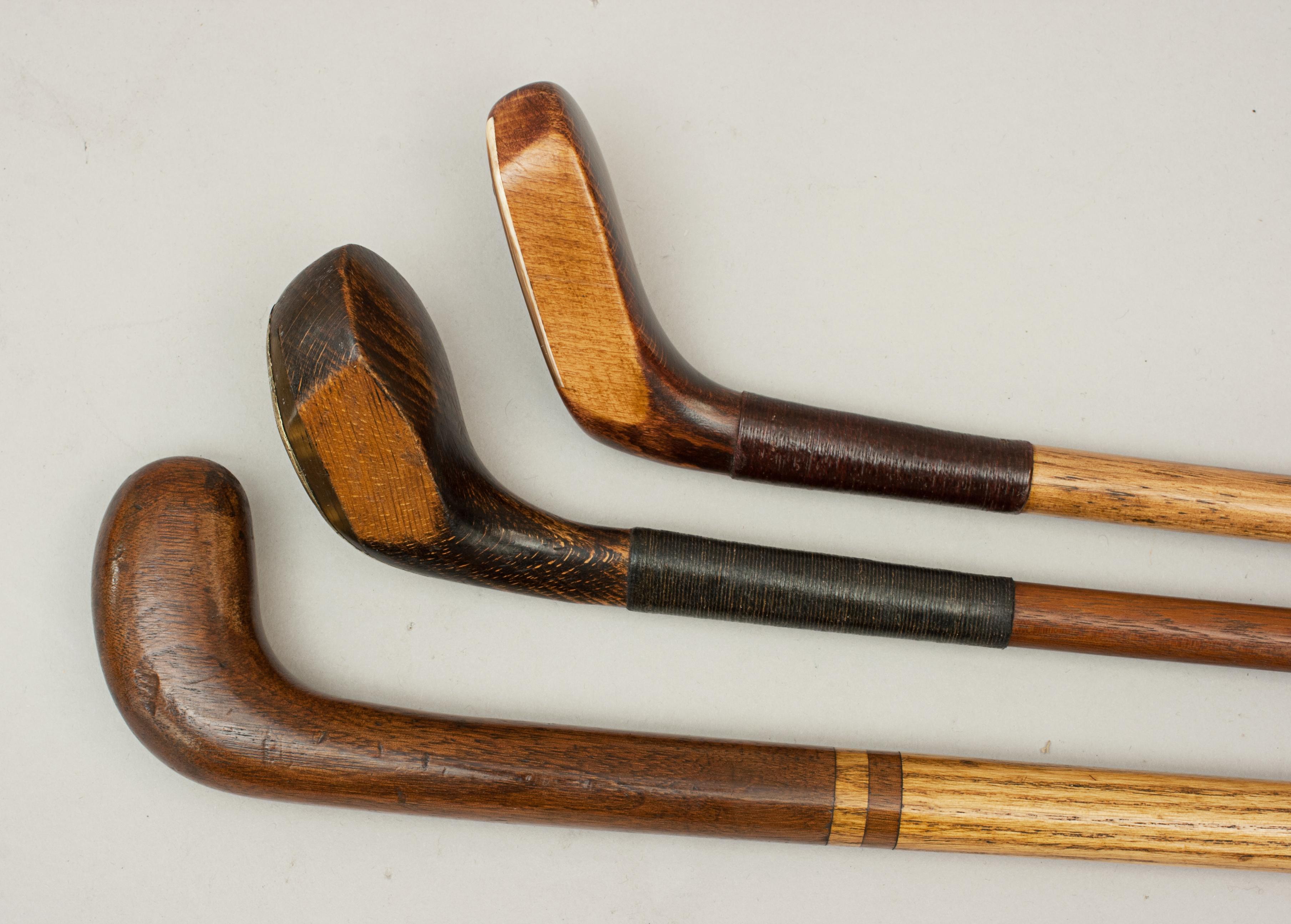 Collection of 12 Vintage Golf Club Walking Sticks, Sunday Sticks 7