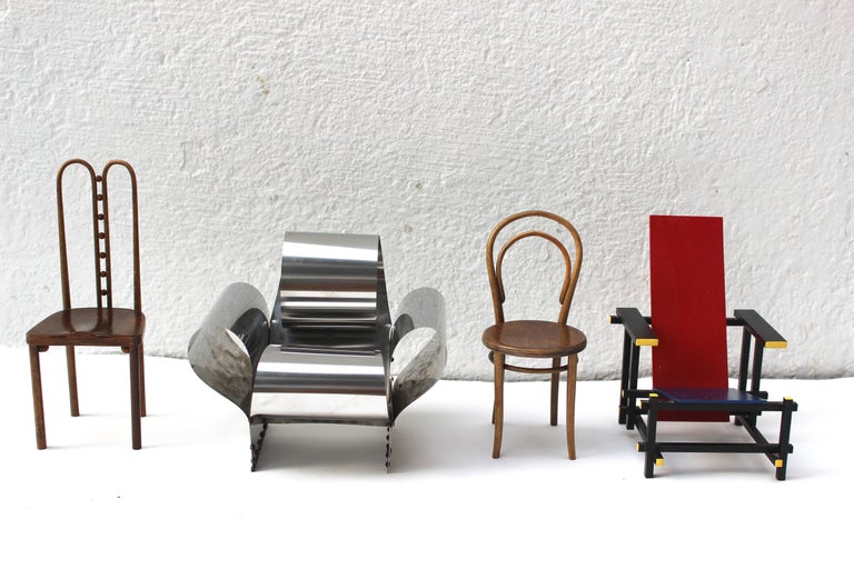 Collection of 12 Vitra Miniature Chairs at 1stDibs | miniature chairs ...