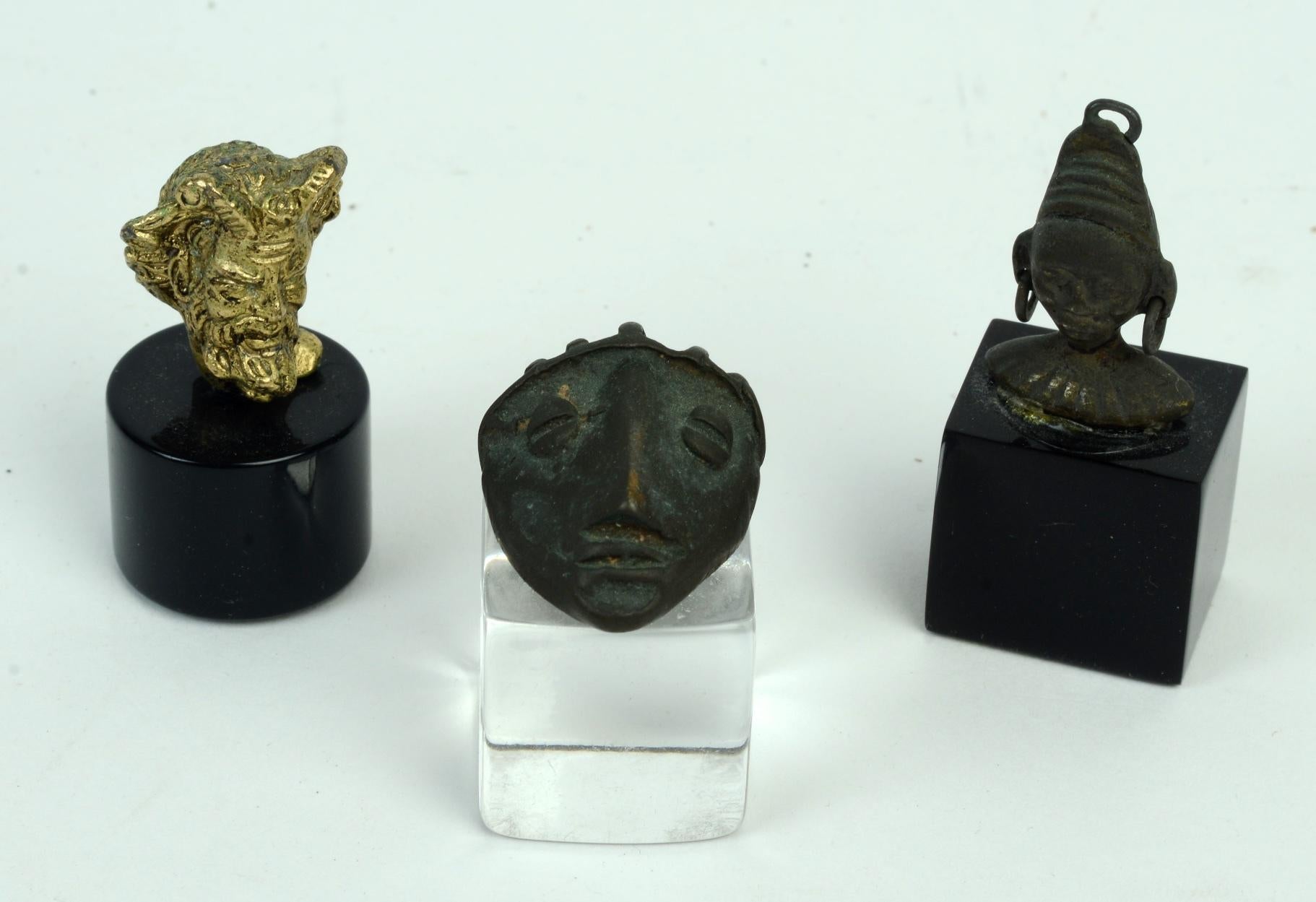 Collection of 13 Miniature Heads For Sale 10