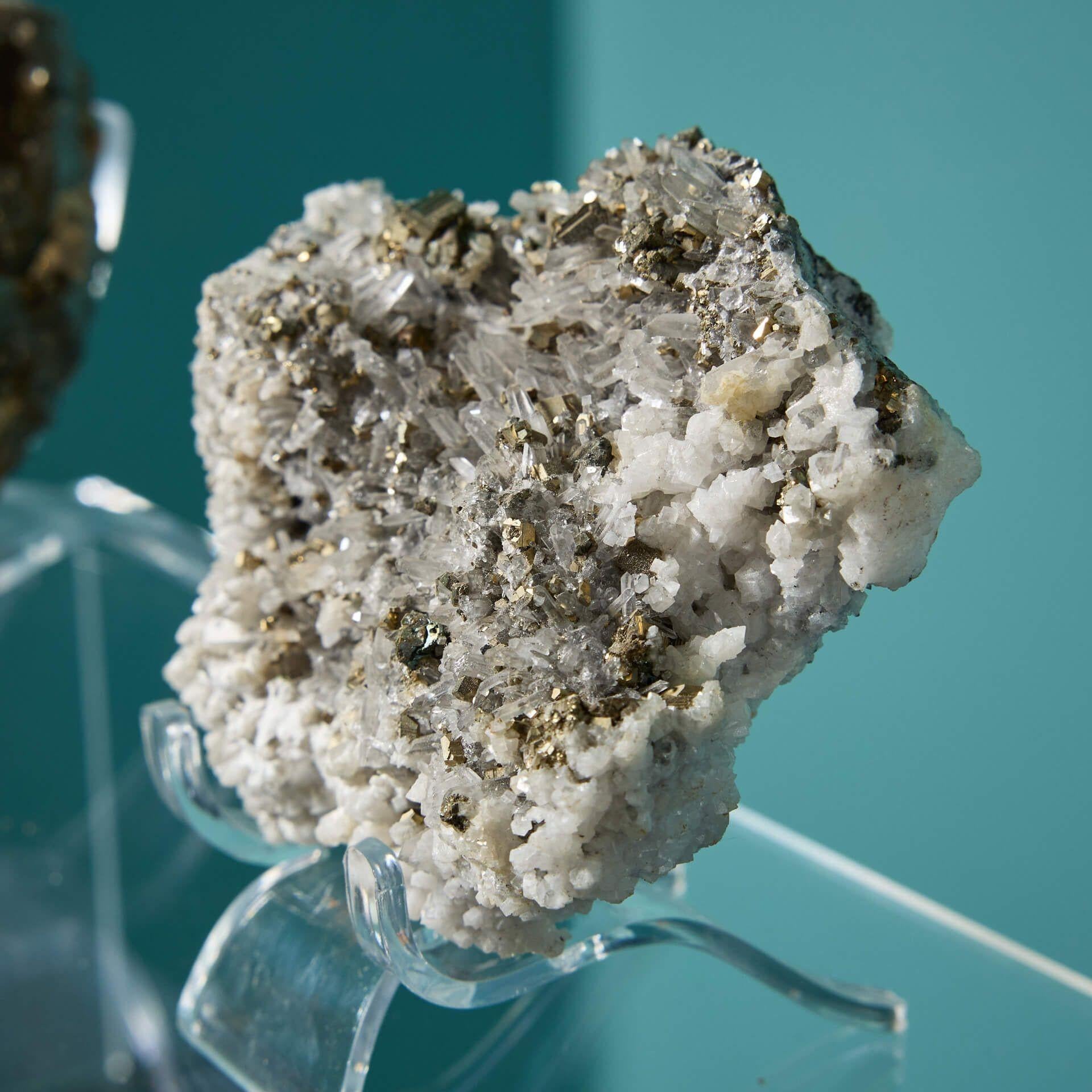 Collection of 13 Prehistoric Mineral Specimens including Pyrite & Galena For Sale 1