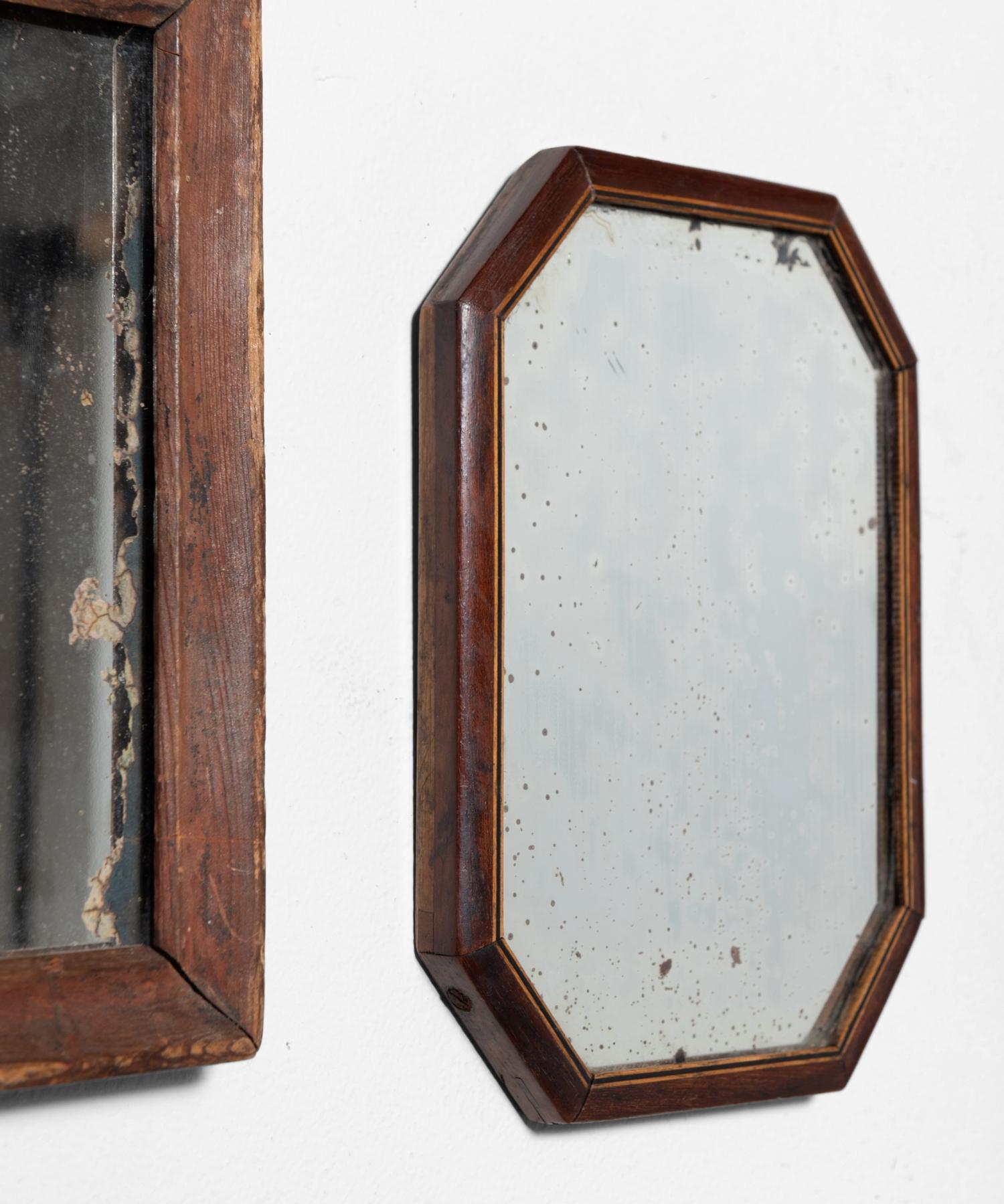 19th Century Collection of '13' Shaving Mirrors