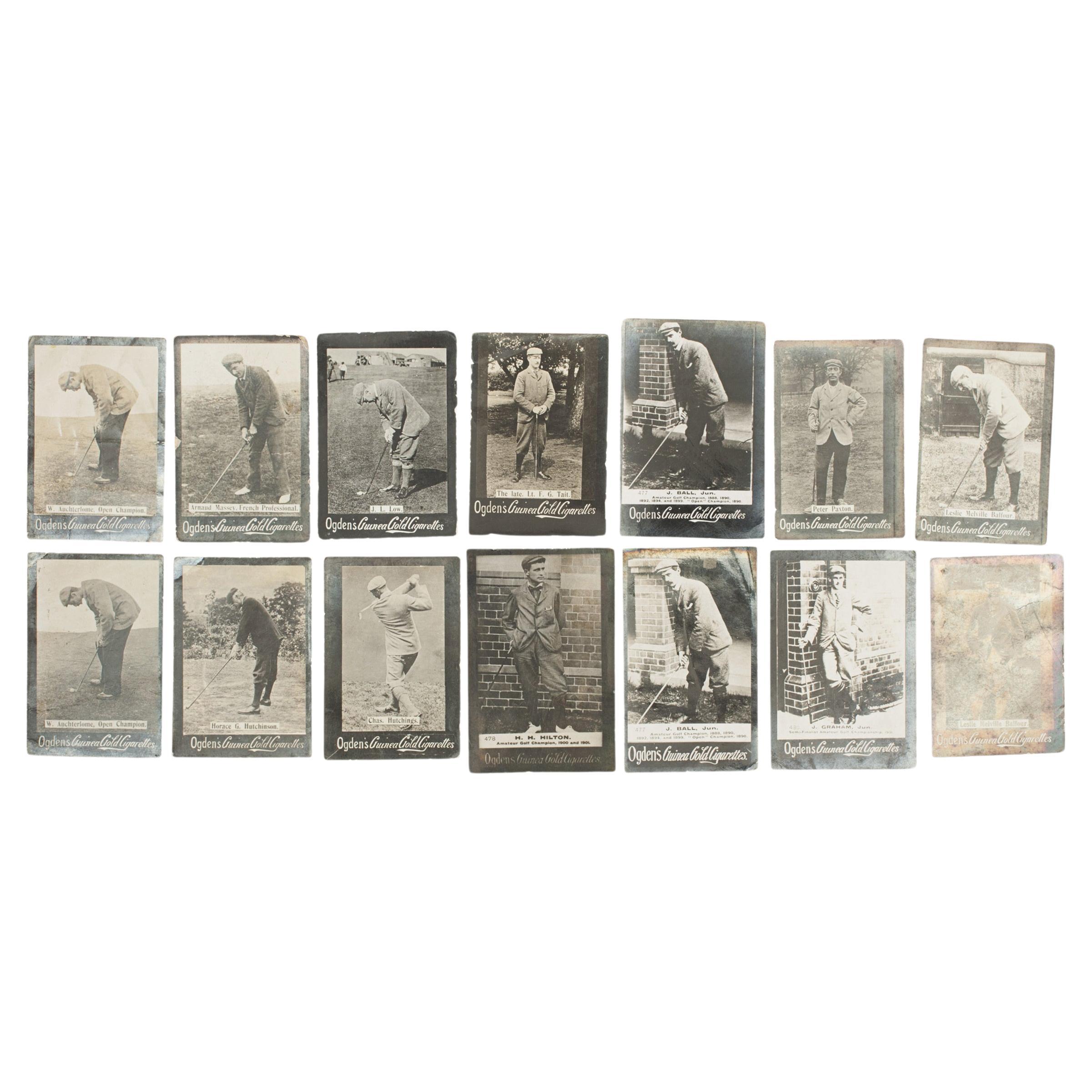 Collection of 14 Ogden's Guinea Gold Cigarette Cards