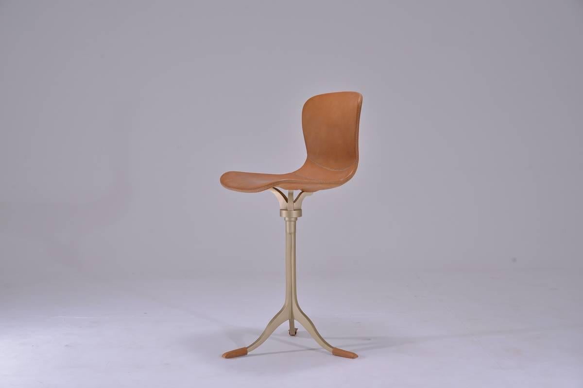 Mid-Century Modern Collection of 18 Counter-height chairs, by p.tendercool For Sale