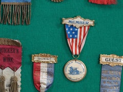 Collection of 1800s Fire Fighters Badges