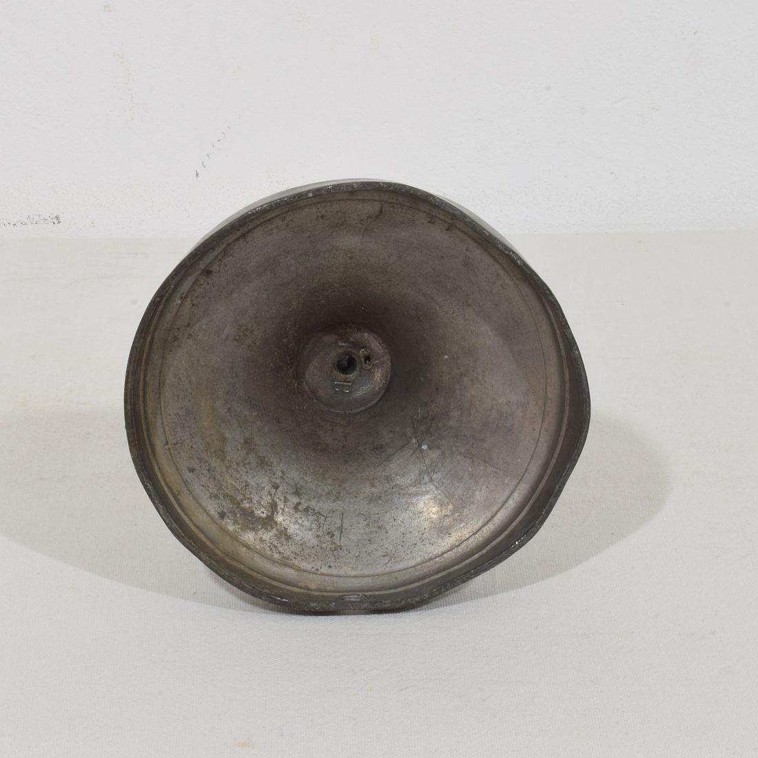 Collection of 18th-19th Century French Pewter Candleholders 5