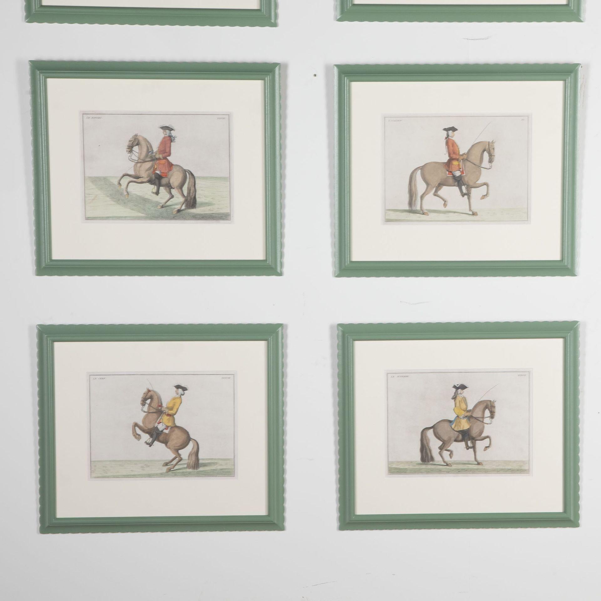 Allemand The Collective of 18th Century Eisenberg Horses en vente