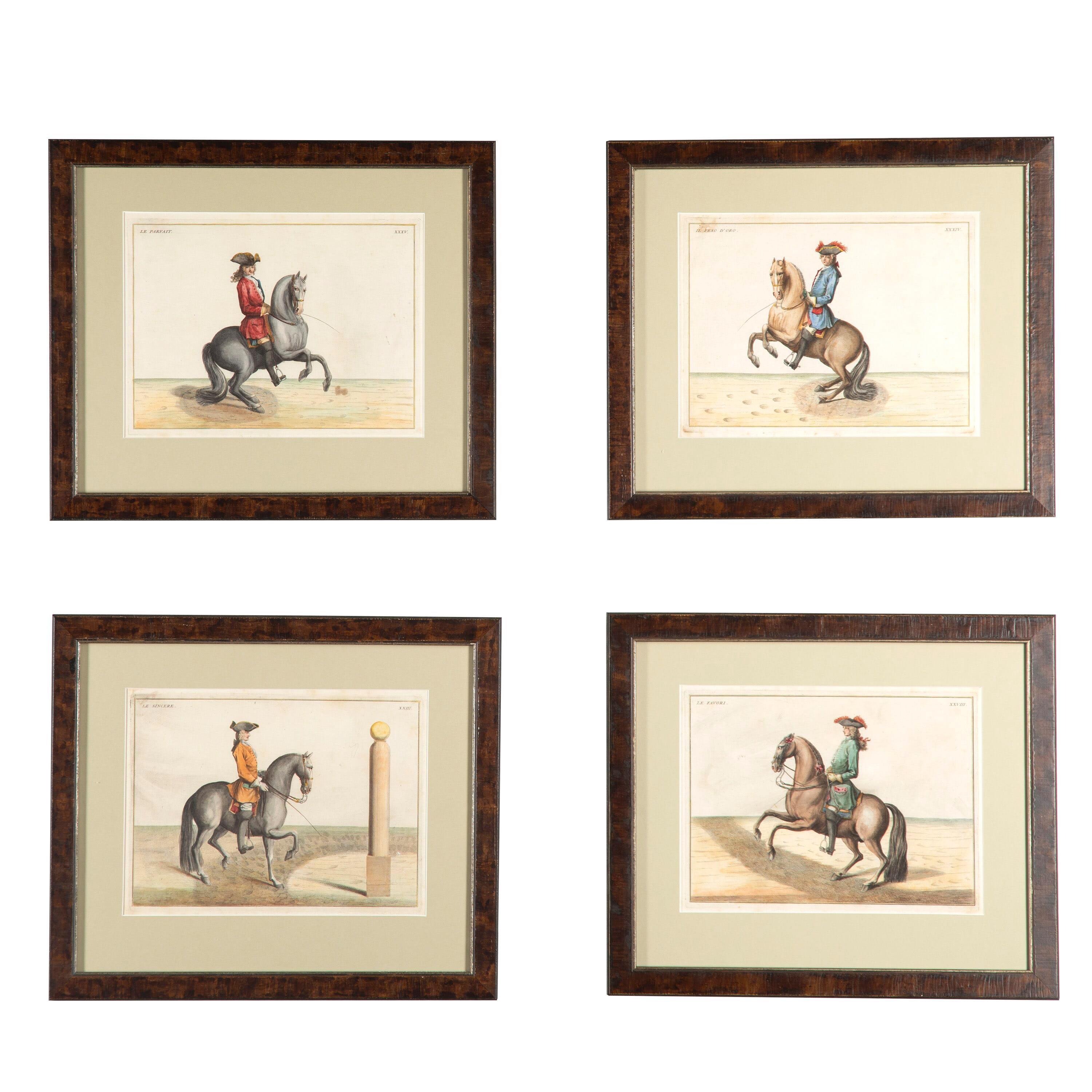Collection of 18th Century Eisenberg Horses In Good Condition In Tetbury, Gloucestershire