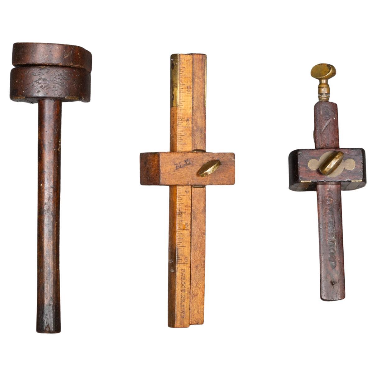 Collection of 19th c. Mortise Marking Guages