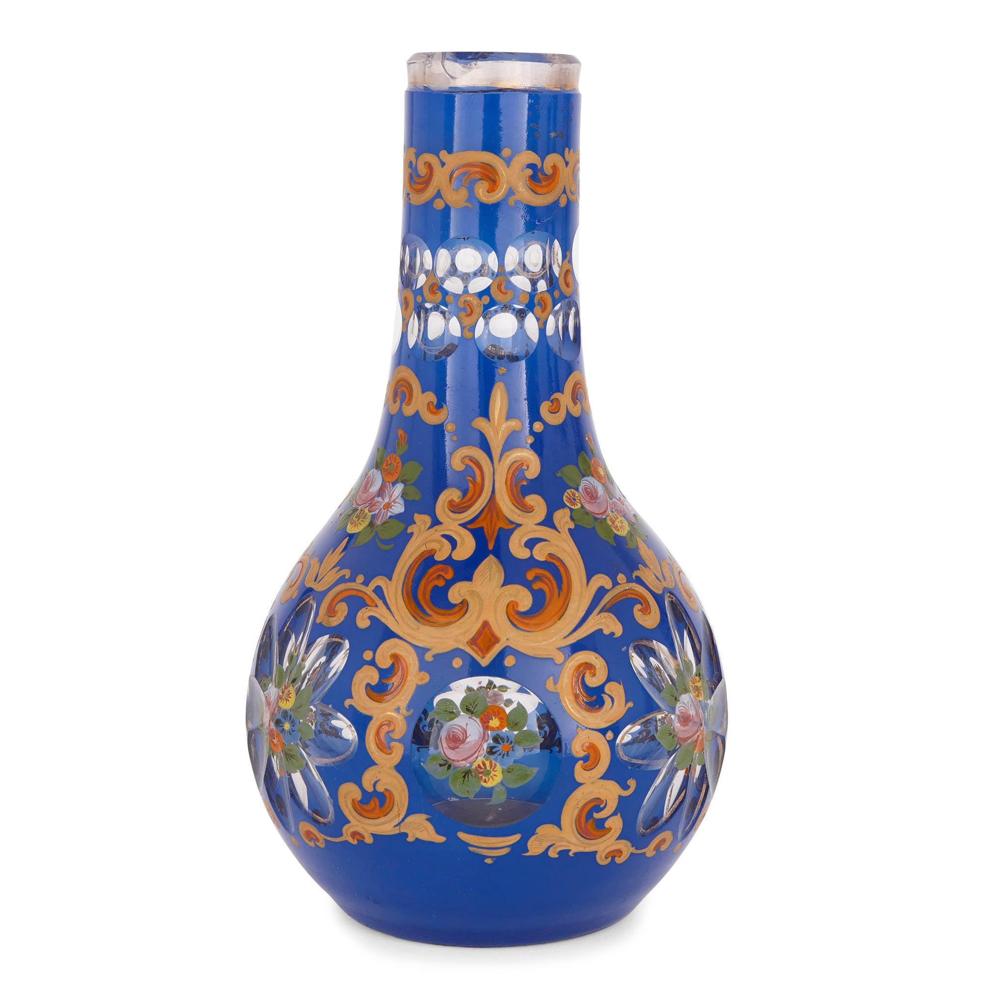 Kollektion böhmischer Glaswaren des 19. Jahrhunderts für den persischen Markt (Tschechisch) im Angebot