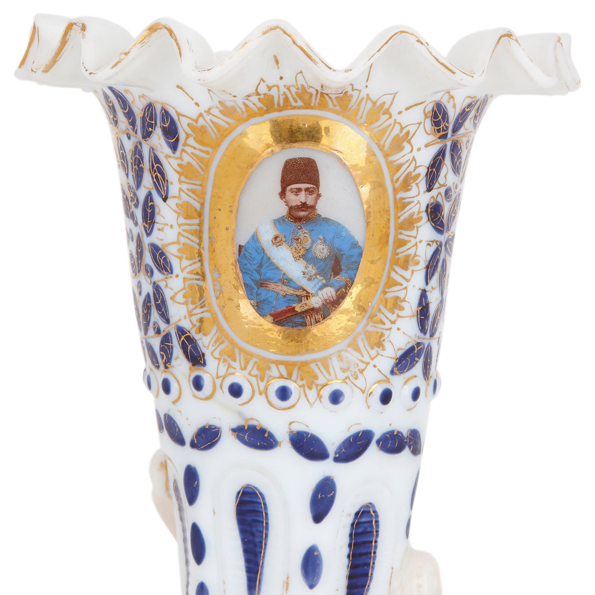 Kollektion böhmischer Glaswaren des 19. Jahrhunderts für den persischen Markt im Zustand „Gut“ im Angebot in London, GB