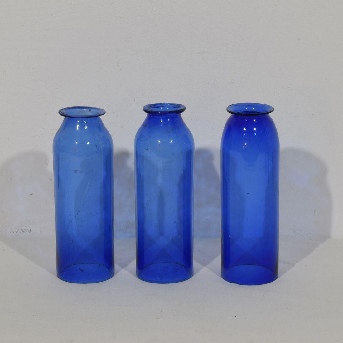 Kollektion französischer Glaslaternen aus dem 19. Jahrhundert im Angebot 3